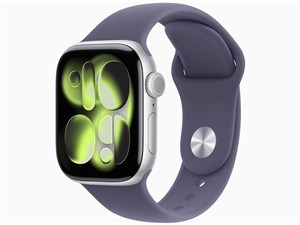 「新品」Apple Watch Series 11 GPSモデル 42mm MEU64J/A [シルバー・パープ･･･