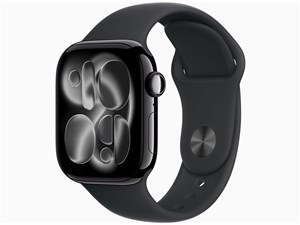Apple Watch Series 11 GPSモデル 42mm MEQU4J/A [ジェットブラック・ブラッ･･･