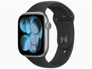 「新品」Apple Watch Series 11 GPSモデル 46mm MEV44J/A [スペースグレイ・･･･