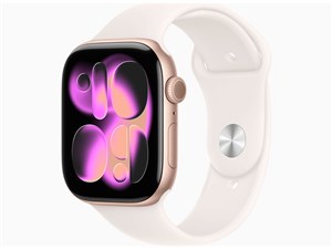 Apple Watch Series 11 GPS+Cellularモデル 46mm MFCJ4J/A [ローズゴールド・･･･