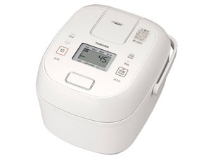 東芝【TOSHIBA】3.5合炊き 圧力IHジャー炊飯器 ミルキーホワイト 炎匠炊き コ･･･