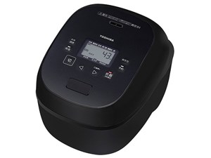 東芝【TOSHIBA】5.5合炊き 真空IHジャー炊飯器 グランブラック 炎匠炊き ベー･･･