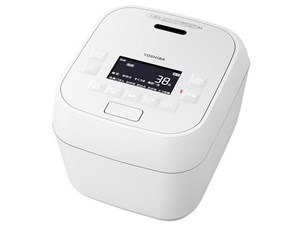 東芝【TOSHIBA】3.5合炊き 真空圧力IHジャー炊飯器 グランホワイト 炎匠炊き ･･･