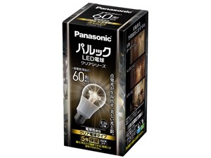 パナソニック【Panasonic】パルックLED電球 クリアシリーズ 8.1W (電球色相当･･･