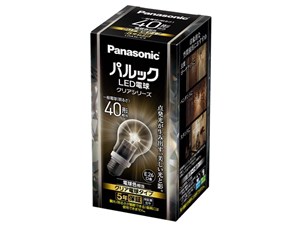 パナソニック【Panasonic】パルックLED電球 クリアシリーズ 5.1W (電球色相当･･･