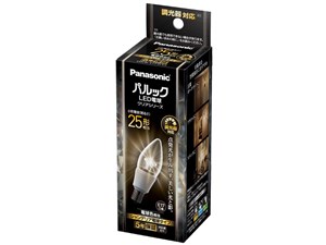 パナソニック【Panasonic】パルックLED電球 クリアシリーズ シャンデリア電球･･･