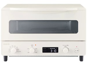 KOIZUMI コイズミ オーブントースター KOS-1237/W トースト4枚焼き リベイク･･･