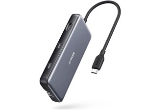 PowerExpand 8-in-1 USB-C PD 10Gbps データ ハブ A8383NA1 [グレー]