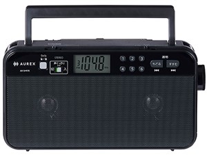 AX-SHR70-K 東芝 AUREX LEDライト付きホームラジオ ブラック