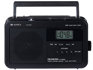 ●11月7日発売 AX-HRT60-K 東芝 AUREX LEDライト付きホームラジオ ブラック