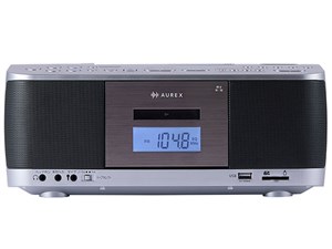 AX-KCR70-S 東芝 AUREX SD/USB/CDラジオカセットレコーダー シルバー