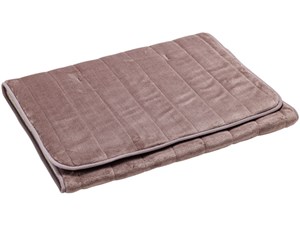 広電【KODEN】電気敷き毛布 洗えるらく寝ぼう モカ 約180×80cm VWR181H-MM【･･･