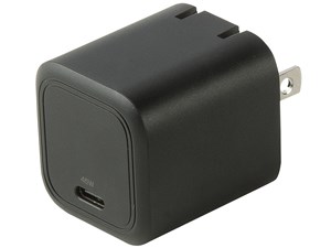 ACA-PD109BK USB PD対応キューブ型AC充電器 (PD45W)