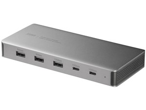 サンワサプライ【PCアクセサリー】USB Type-Cドッキングステーション（HDMI×･･･