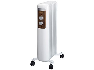 ROOMMATE 7枚フィン オイルヒーター (ホワイト) RM-241H