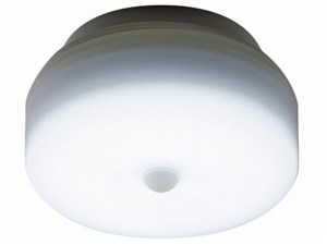 ALCM120JD (昼光色) 人感センサー付き小型LEDシーリングライト