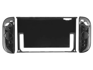 アンサー【ゲーム周辺機器】Switch2用 ドックinクリアプロテクト クリアブラ･･･