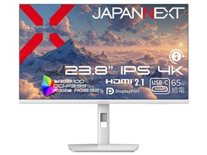 JN-IPS238U-HSPC6-W [23.8インチ ホワイト] 商品画像1：サンバイカル　プラス