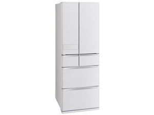 中だけひろびろ大容量 JWシリーズ MR-JW55N-W [シルクウッド]　三菱 冷蔵庫 ･･･