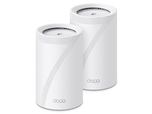 LANルーター TP-LINK DECO BE68 2P BE14000 トライバンドメッシュWi-Fi 7シス･･･