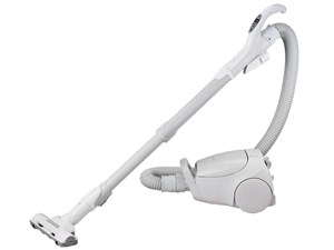 パナソニック【Panasonic】紙パック式キャニスター掃除機 グレー コード式 ク･･･