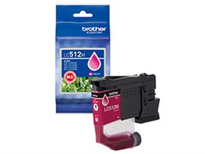 ブラザー 【ブラザー純正】インクカートリッジ LC512シリーズ マゼンタ LC512･･･