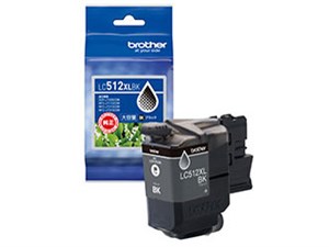 ブラザー ＜ブラザー純正＞インクカートリッジ 大容量タイプ LC512XLBK(ブラ･･･