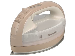 パナソニック【Panasonic】コードレススチームアイロン ベージュ Wヘッド形状･･･