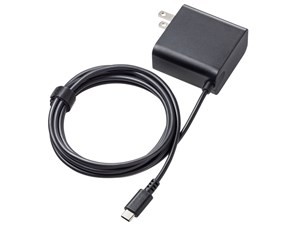 ACA-PD110BK USB PD対応AC充電器 (PD65W・Type-Cケーブル一体型)