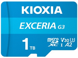 KIOXIA キオクシア EXCERIA G3 microSDXC 1TB KMU-C001T UHS-I U3 V30 A2 高･･･