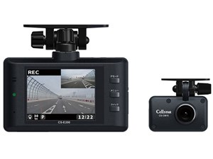 CS-E200 セルスター ドライブレコーダー 前後2カメラ 200万画素 FullHD/HDR 2･･･