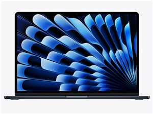 MacBook Air 15.3インチ Liquid Retinaディスプレイ MDVK4J/A [ミッドナイト]