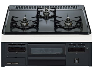 N3GV2RVQ1/13A ノーリツ メタルトップ ビルトインコンロ 無水片面焼 温度調節･･･