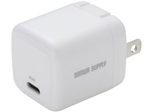 ACA-PD113W USB PD対応キューブ型AC充電器 (PD20W)