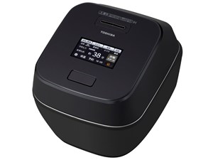 TOSHIBA 東芝 RC-10ZWA-K グランブラック 真空圧力IH炊飯器 5.5合 炎匠炊き