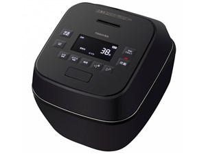東芝【TOSHIBA】5.5合炊き 真空圧力IHジャー炊飯器 グランブラック 炎匠炊き ･･･