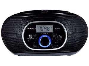 東芝【TOSHIBA】CDラジオ AUREX ブラック Bluetooth搭載 ワイドFM AX-CW10-K･･･