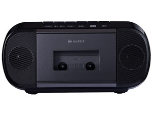 東芝【TOSHIBA】CDラジオカセットレコーダー AUREX ブラック Bluetooth搭載 ･･･