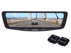 DVR-DM1000A2-IC アルパイン 10型ドライブレコーダー搭載デジタルミラー 車内･･･