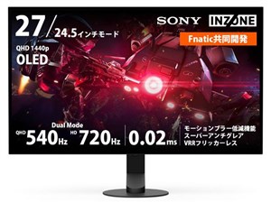 SONY ソニー INZONE M10S II SDM-27Q102 27インチ OLED ゲーミングモニター 5･･･