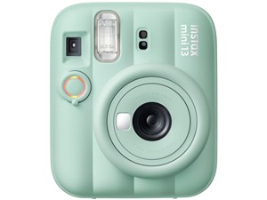 instax mini 13 チェキ [ラグーングリーン]