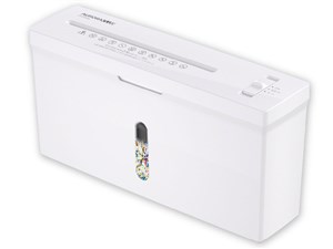 AURORA オーロラ 卓上シュレッダー DS250MQ コンパクト ホワイト 家庭用