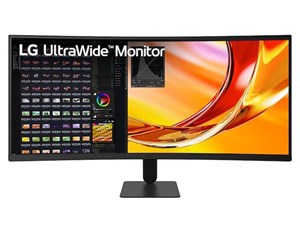 LGエレクトロニクス 34U601B-B 34型 3440×1440 曲面(1800R) VAパネル搭載 ウ･･･