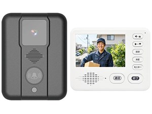 【即日発送】 ドアフォン ドウシシャ DDPH-1 インターホン ワイヤレステレビ･･･