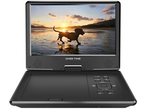 OVERTIME Bluetooth搭載10.1インチ ポータブルDVDプレイヤー OT-BD101AK