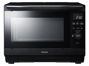 東芝【TOSHIBA】26L 過熱水蒸気オーブンレンジ ブラック 石窯ドーム フラット･･･