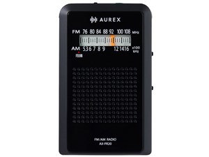 東芝【TOSHIBA】LEDライト付きポケットラジオ ブラック AUREX（オーレックス･･･