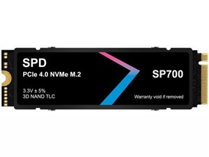 SPD SSD 1TB【3D NAND TLC】M.2 2280 PCIe Gen4x4 NVMe 2.0 ヒートシンク搭載･･･