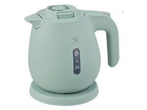 CK-JA08-GM (グレーズグリーン) 電気ケトル 蒸気レス構造 転倒湯漏れ防止構造･･･