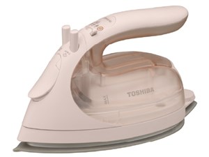 東芝【TOSHIBA】コードレススチームアイロン アイボリーピンク La・Coo ラク･･･